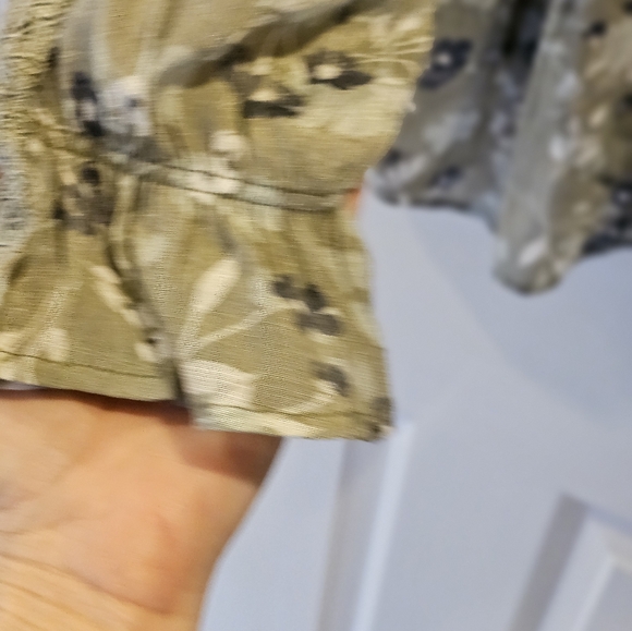 Lee size L EUC boho sheer blouse - Picture 5 of 7